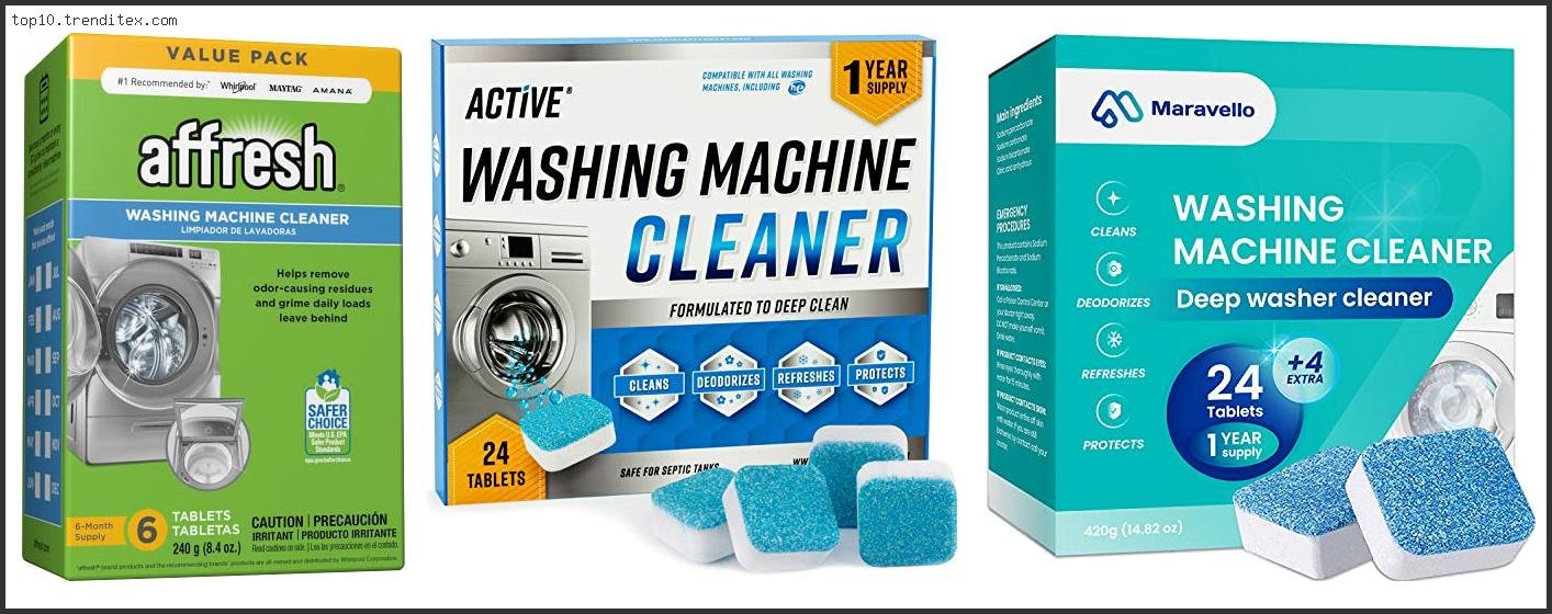Best Washer Cleaning Tablets