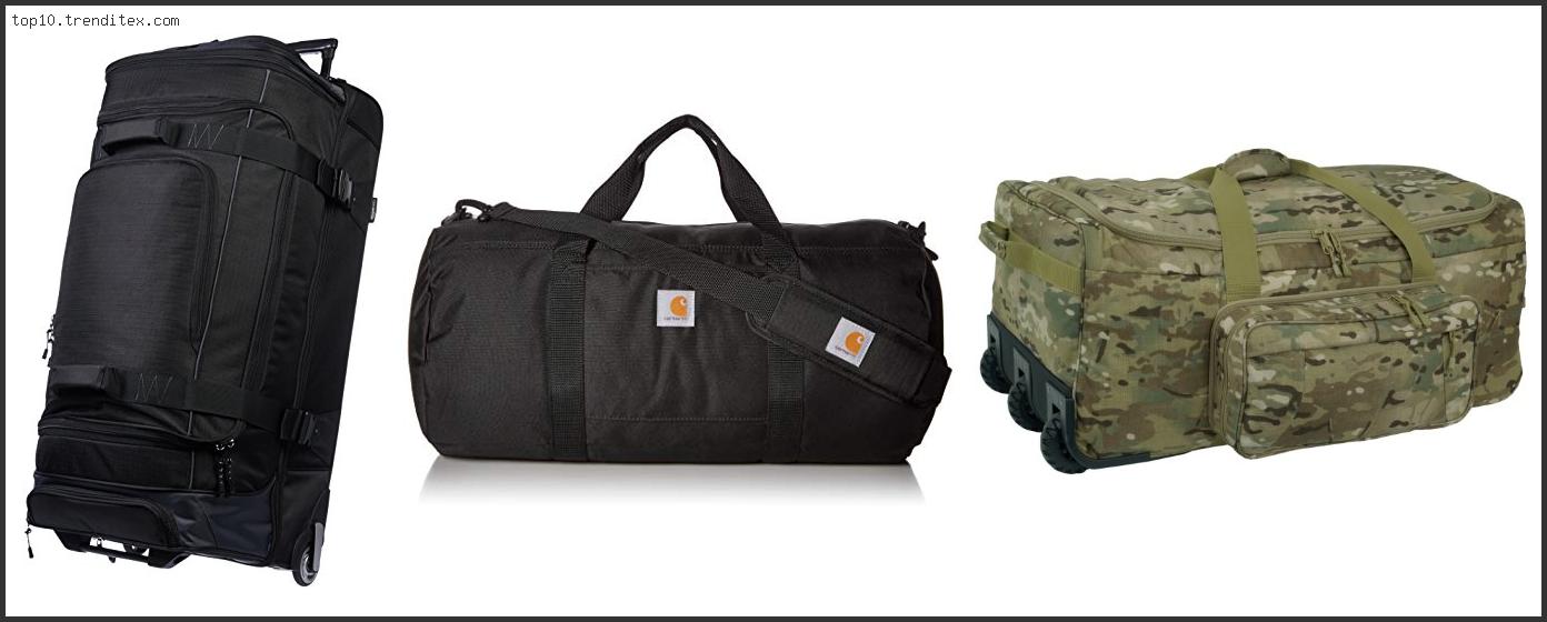 Best Military Duffle Bag With Wheels