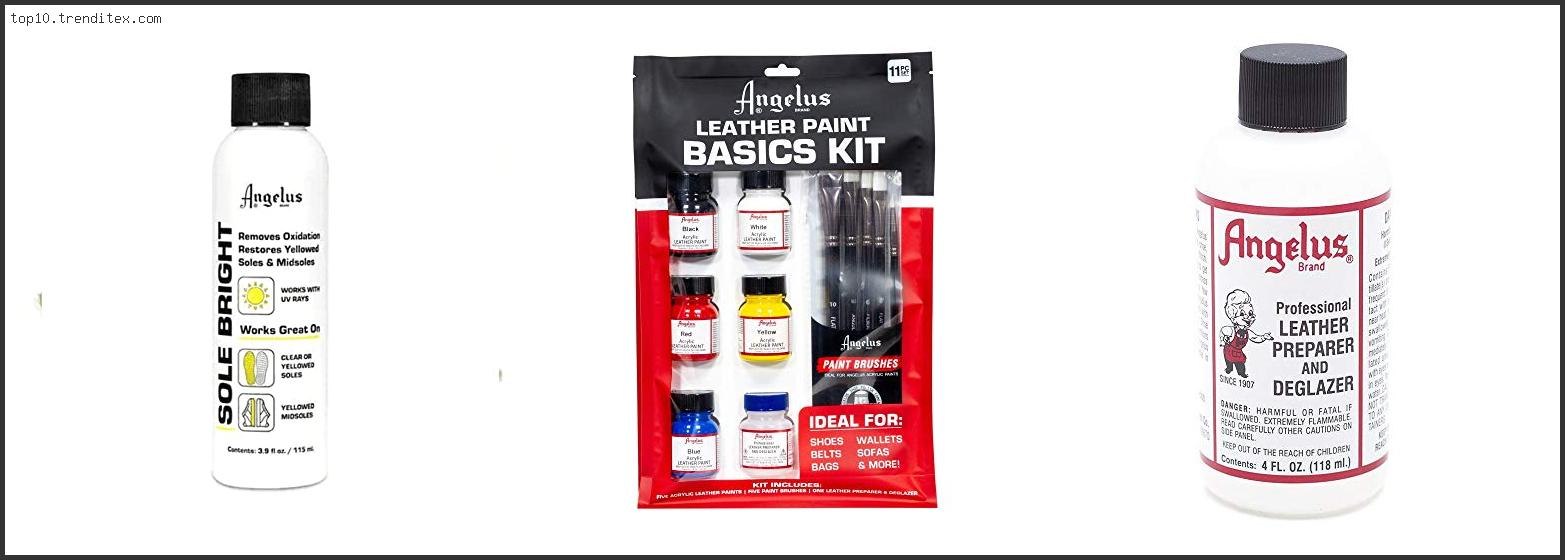 Best Angelus Shoe Paint Starter Kit