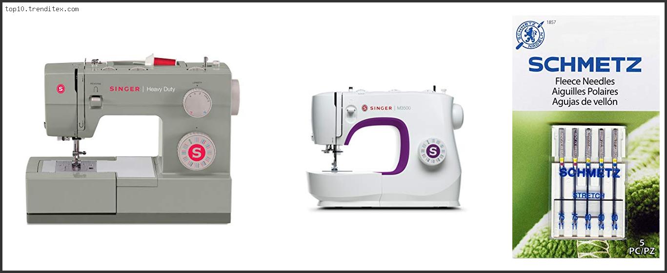 Best Sewing Machine For Fleece