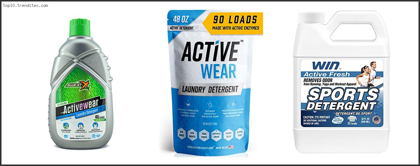 Best Laundry Detergent For Exercise Clothes