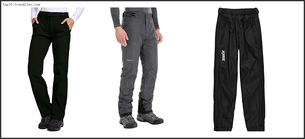 Best Ski Pants For Cross Country Skiing