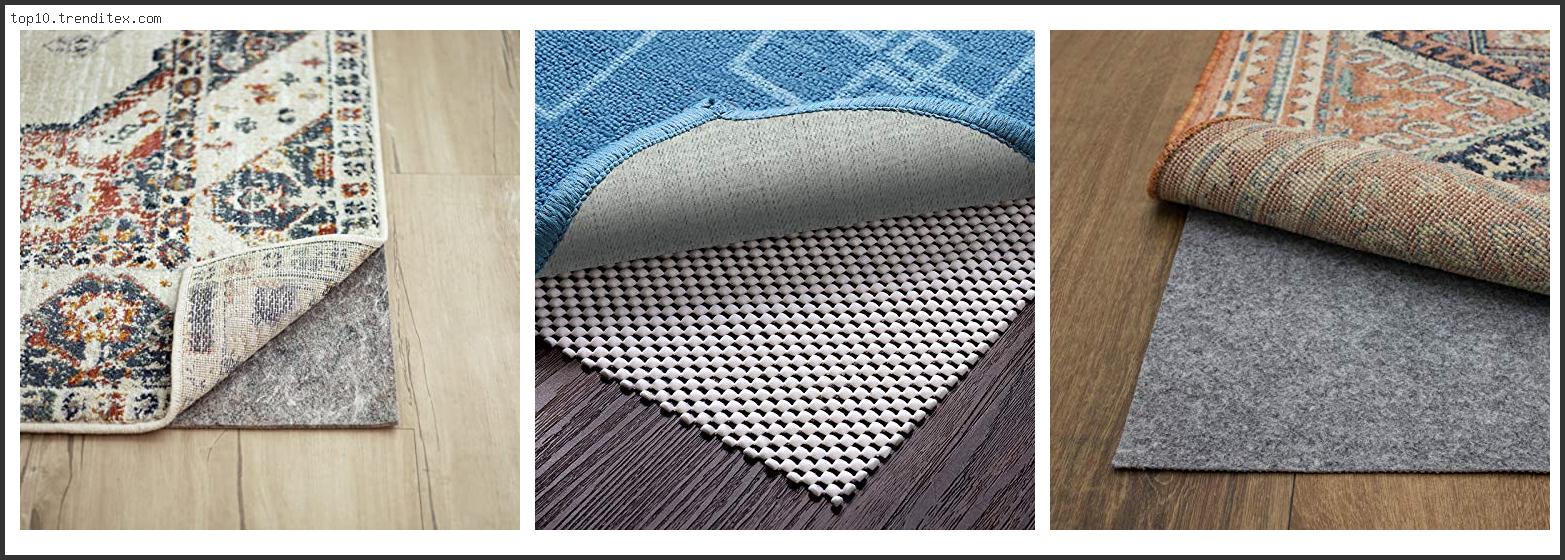 Best Rug Pads For Vinyl Plank Flooring