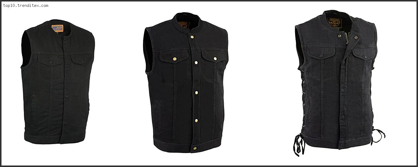 Best Denim Motorcycle Vest