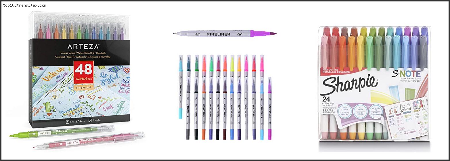 Best Markers That Dont Bleed Through Paper