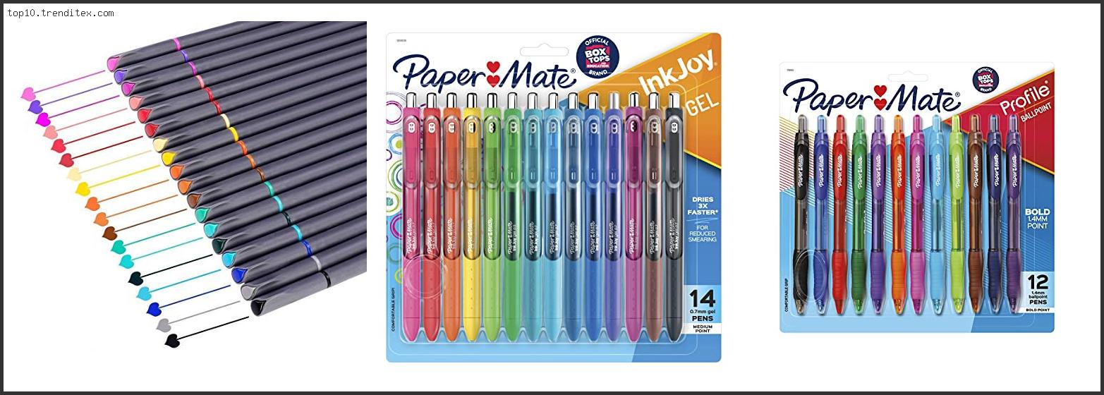 Best Colored Pens For Note Taking