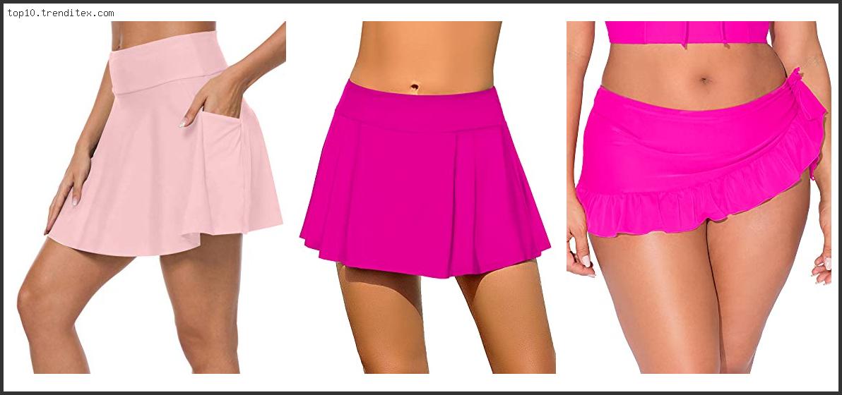 Best Pink Swim Skirt