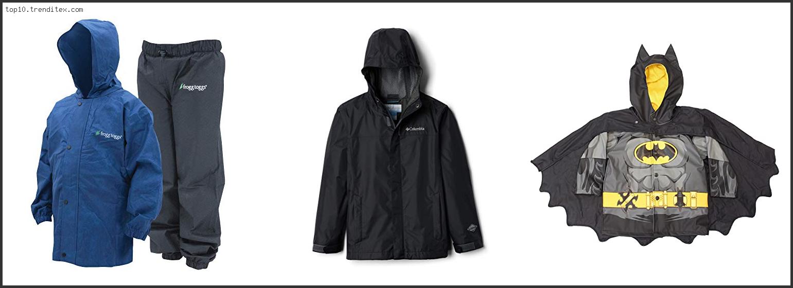 Best Boys Waterproof Rain Jacket