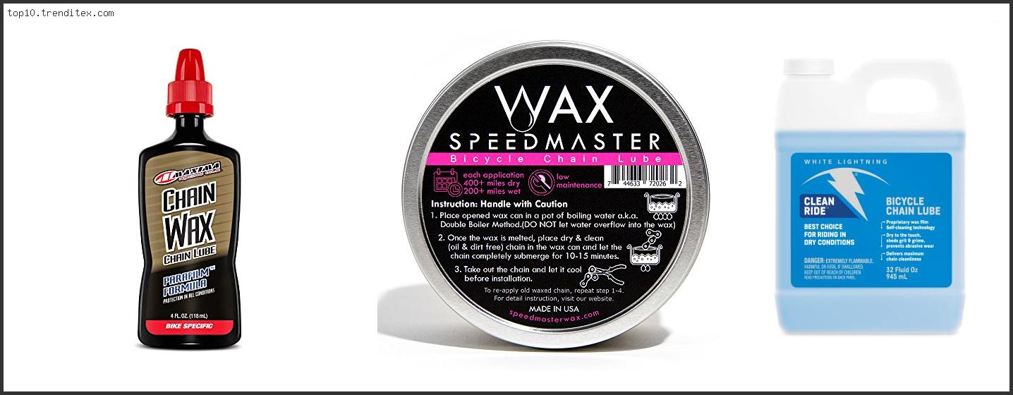 Best Bicycle Wax Lube