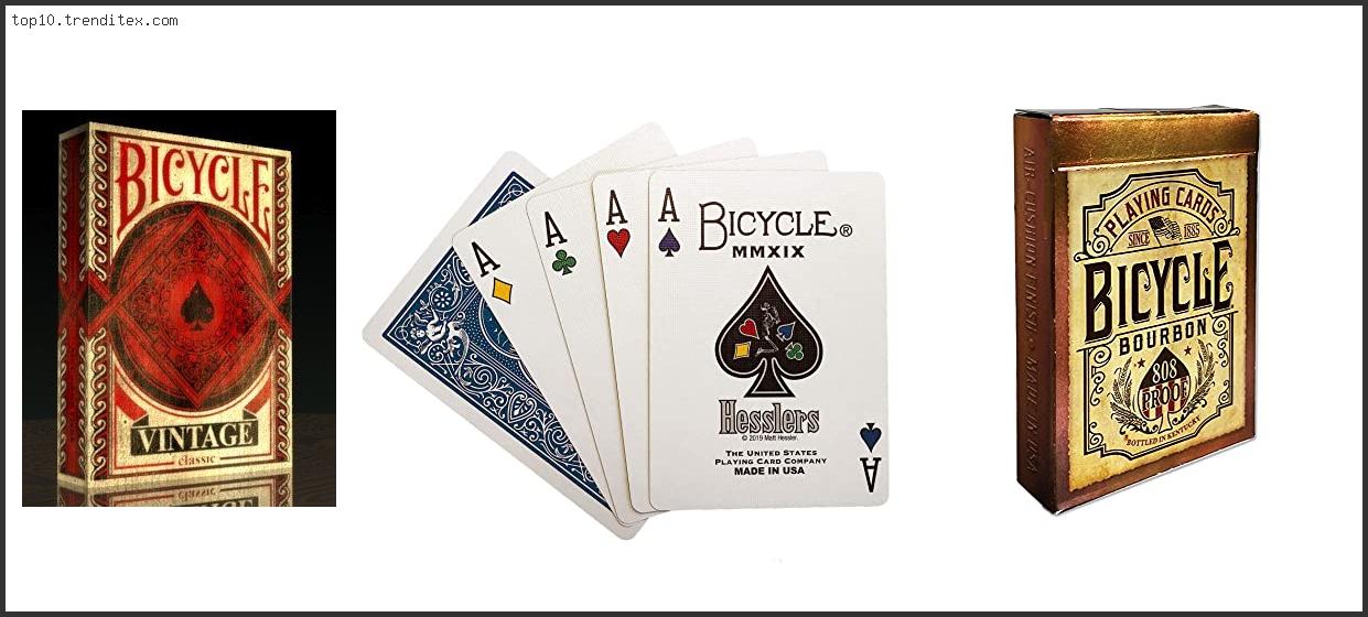 Best Bicycle Vintage Classic Playing Cards