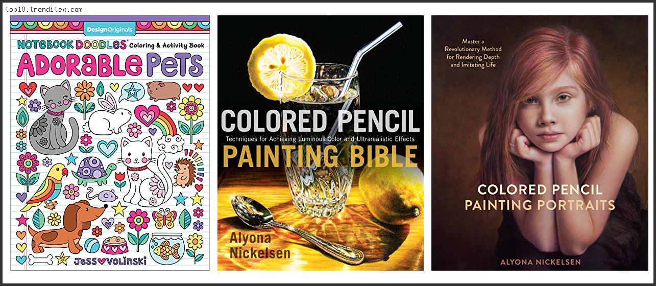 Best Colored Pencil Books