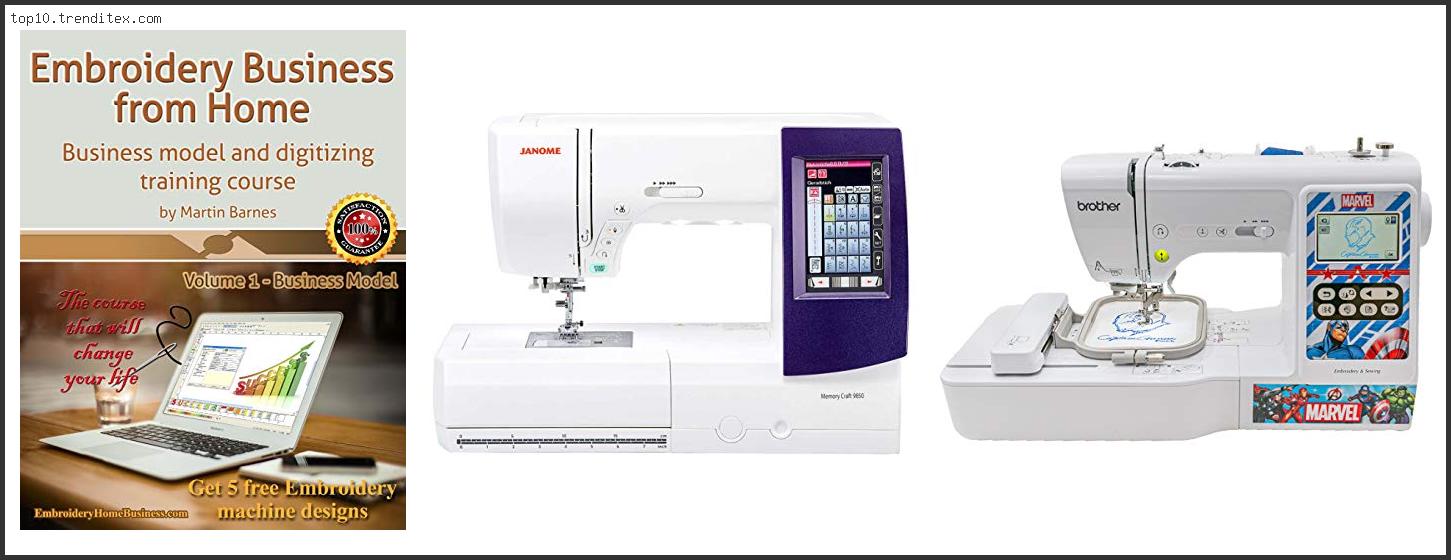 Best Home Embroidery Machine