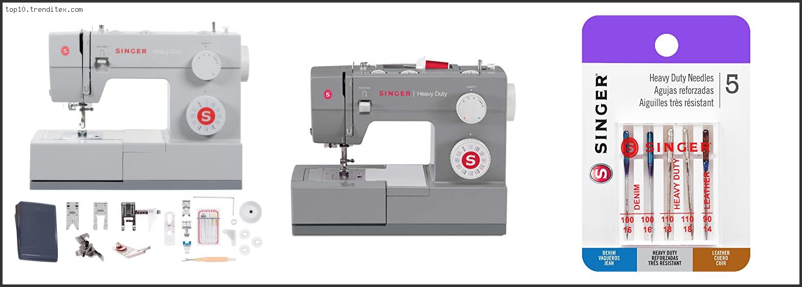 Best Sewing Machine For Leather And Canvas