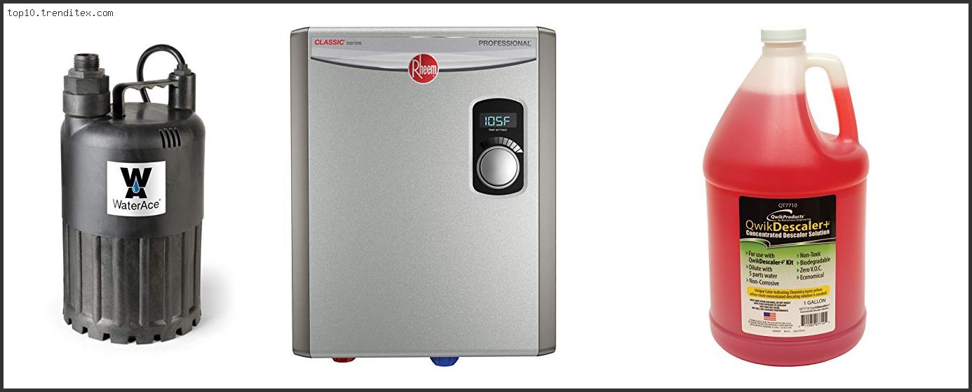 Best Condensate Line Tankless Water Heater