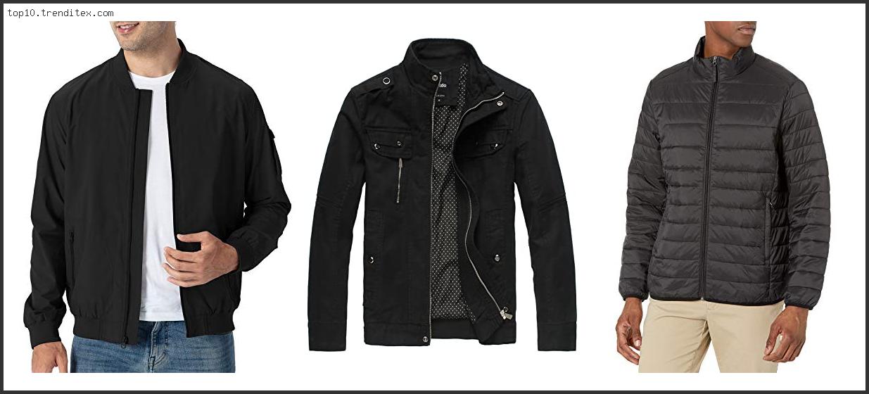 Best Black Spring Jacket Mens