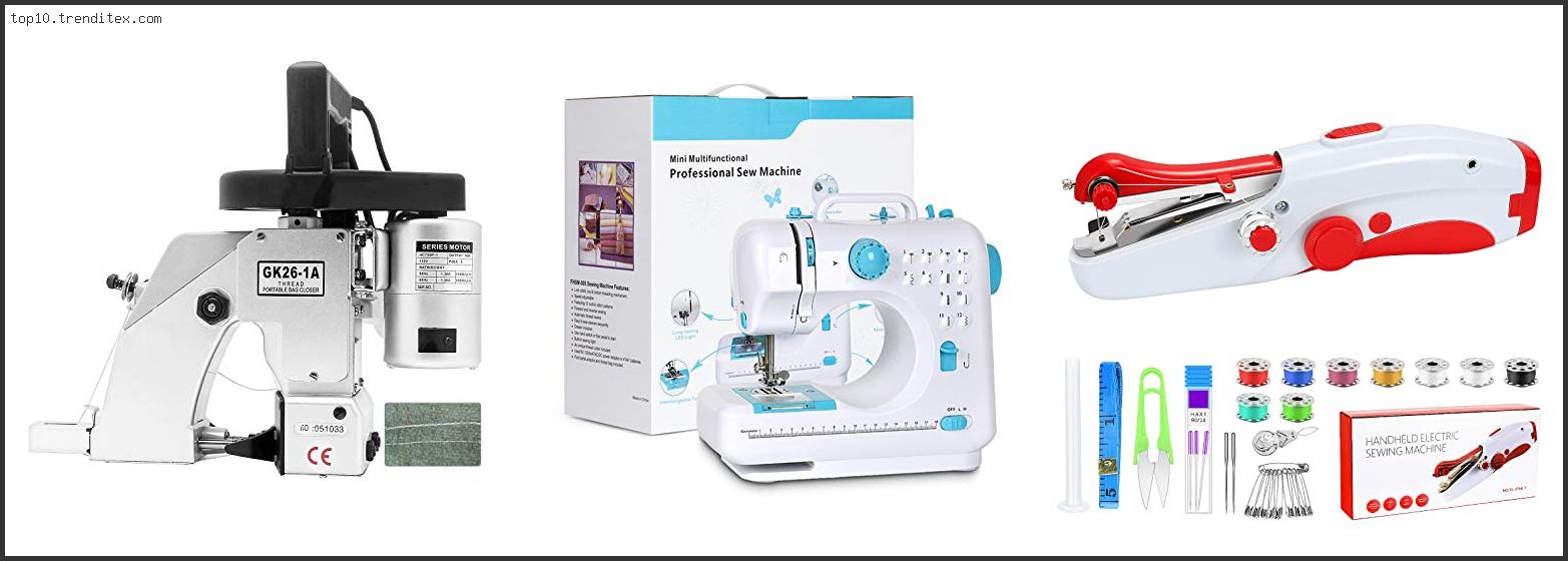 Best Heavy Duty Handheld Sewing Machine