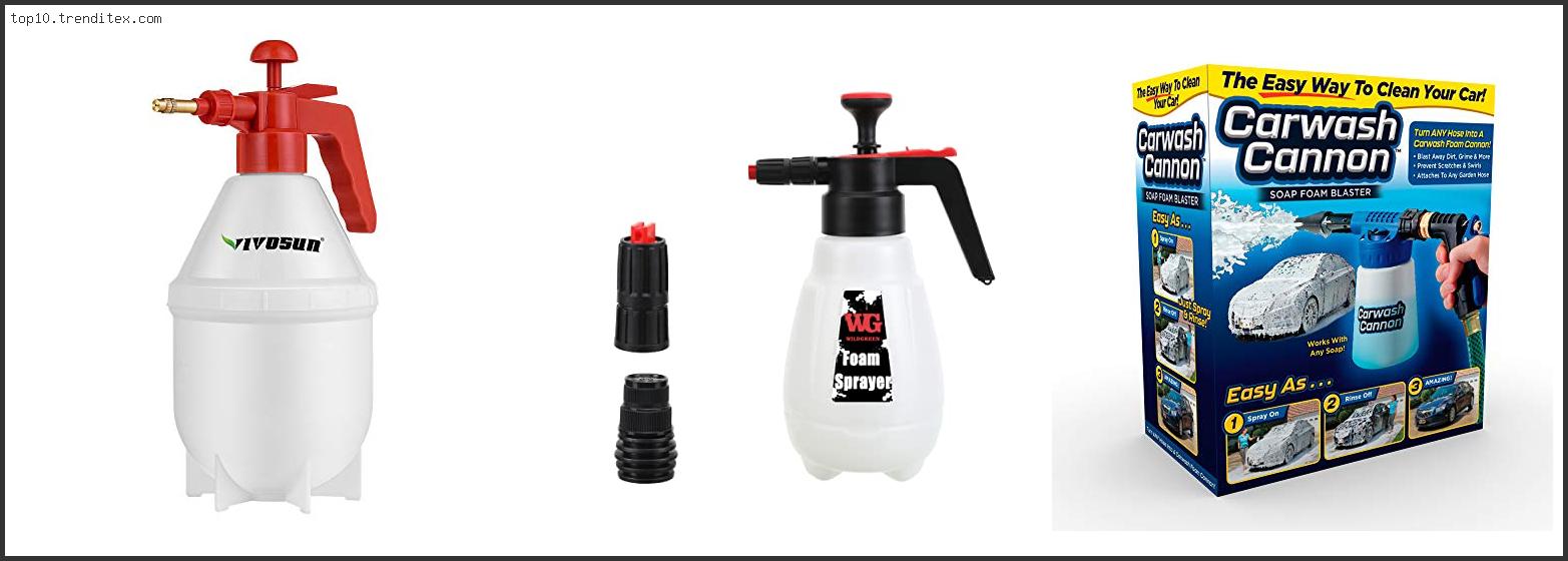 Best Hand Pump Sprayer For Car Wash