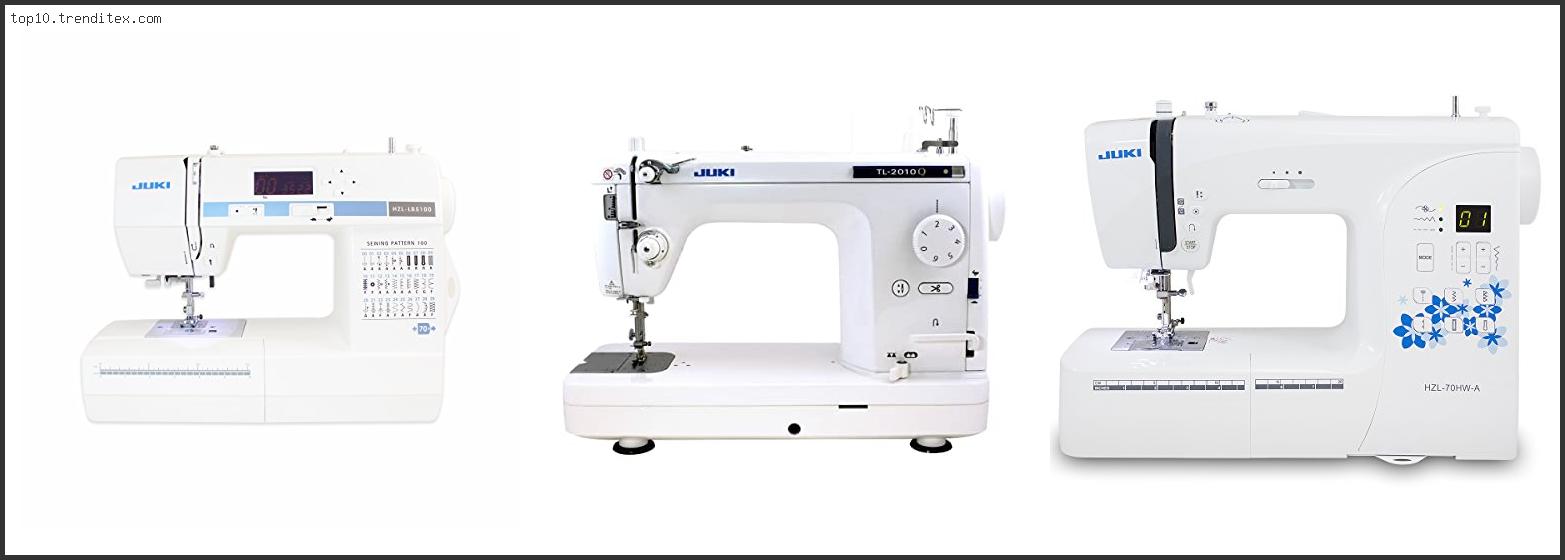 Best Juki Sewing Machine