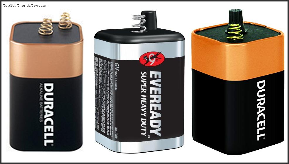 Best 6 Volt Lantern Battery