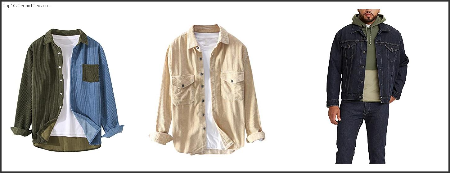 Best Mens Corduroy Shirt Jacket