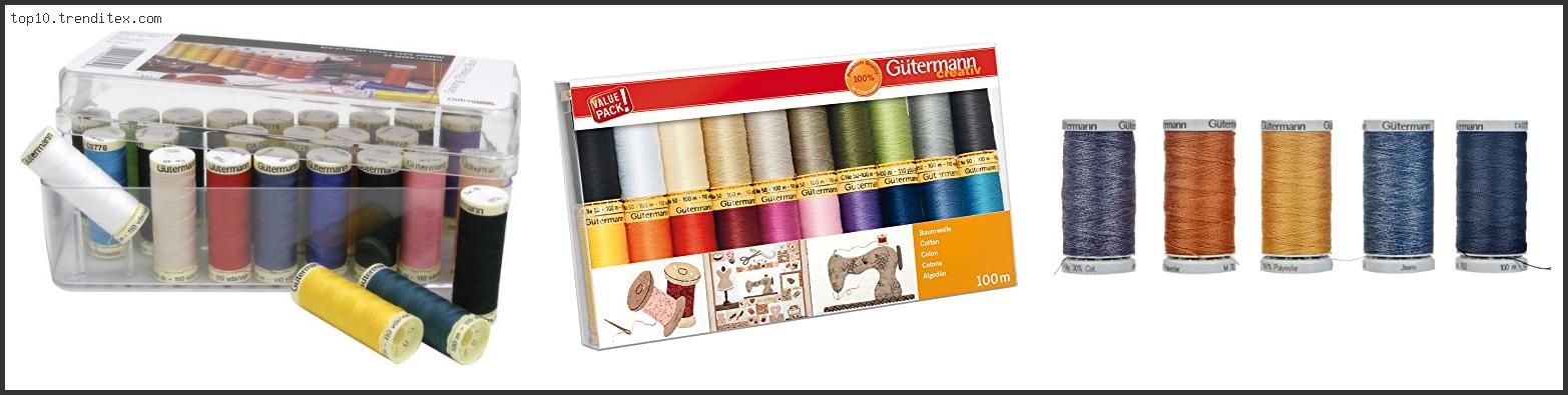 Best Gutermann Sewing Thread Sets