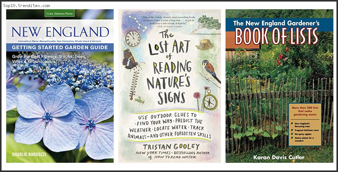 Best Gardening Books For New England