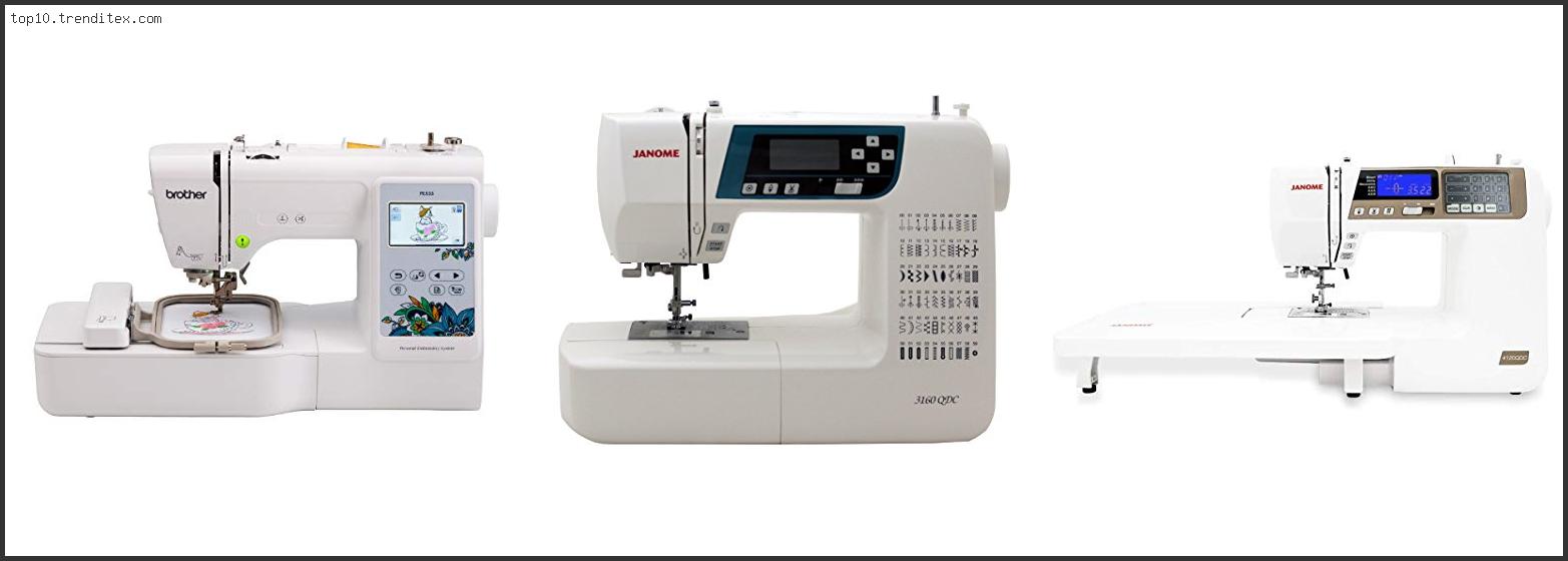 Best Computer Embroidery Machine