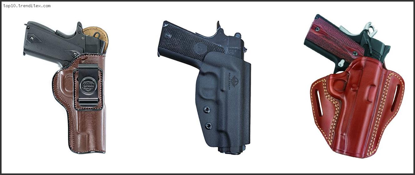 Best Holster For Colt Commander