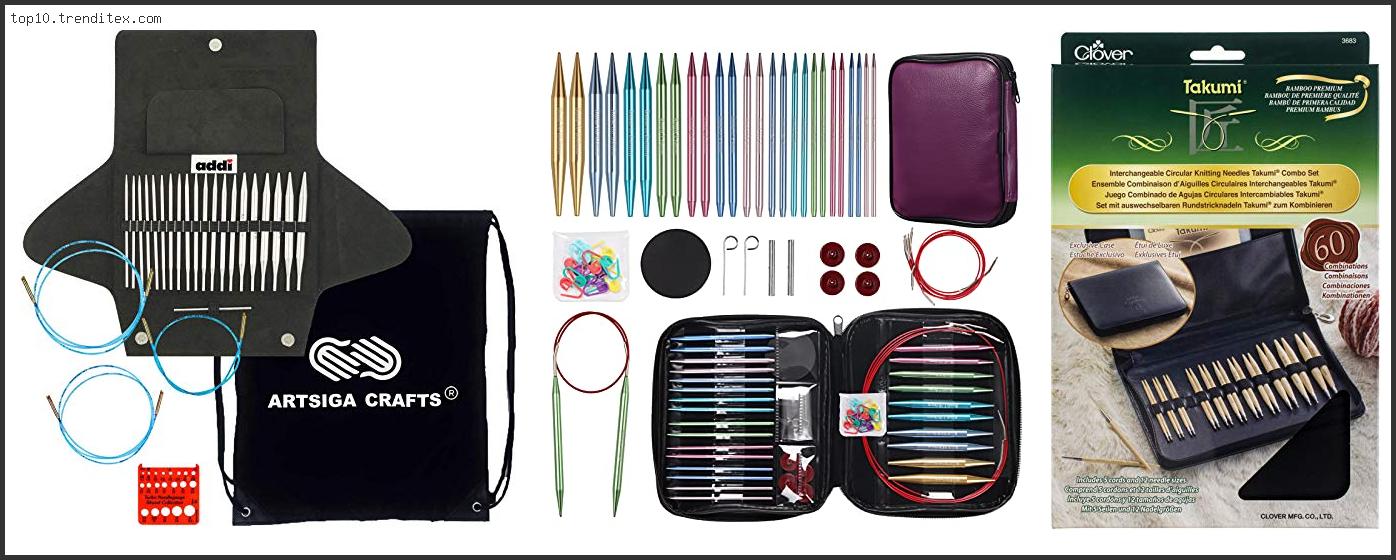 Best Interchangeable Knitting Needle Sets