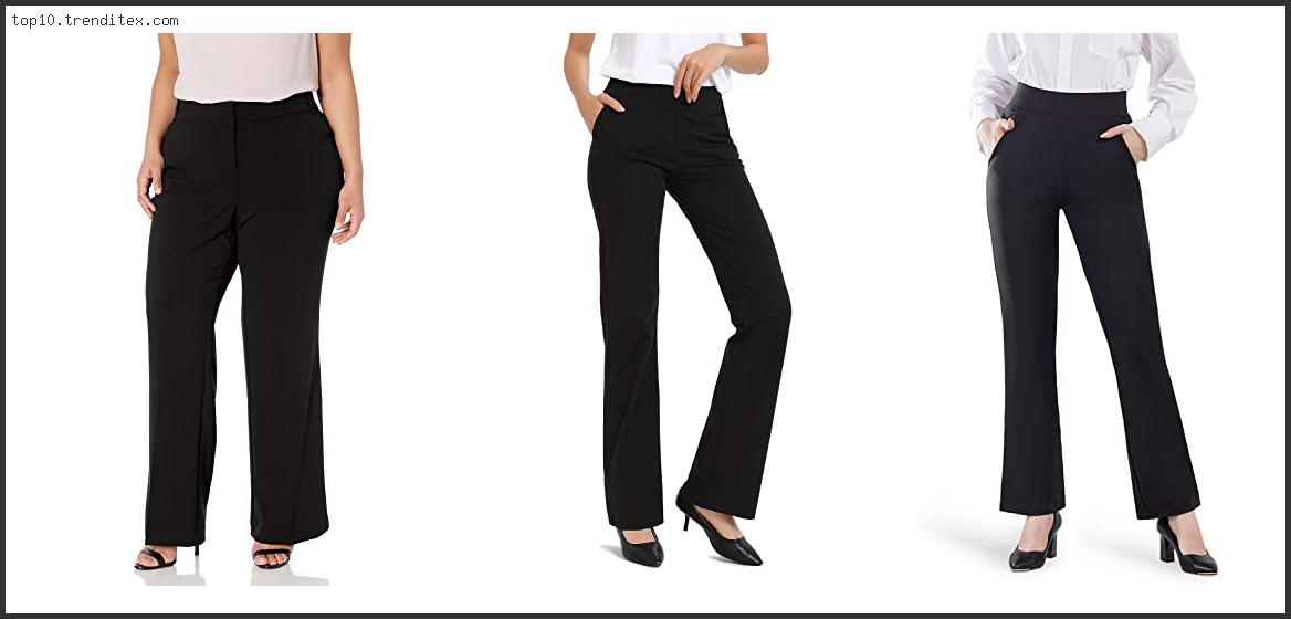 Best Bootcut Black Dress Pants