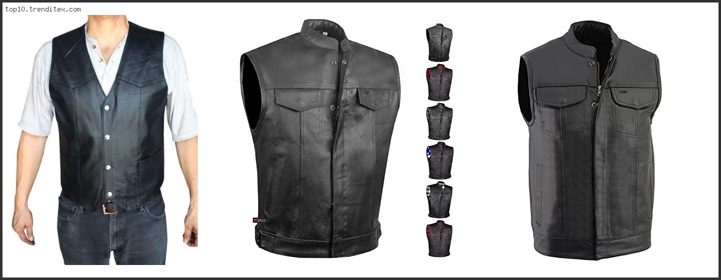 Best Leather Motorcycle Vest