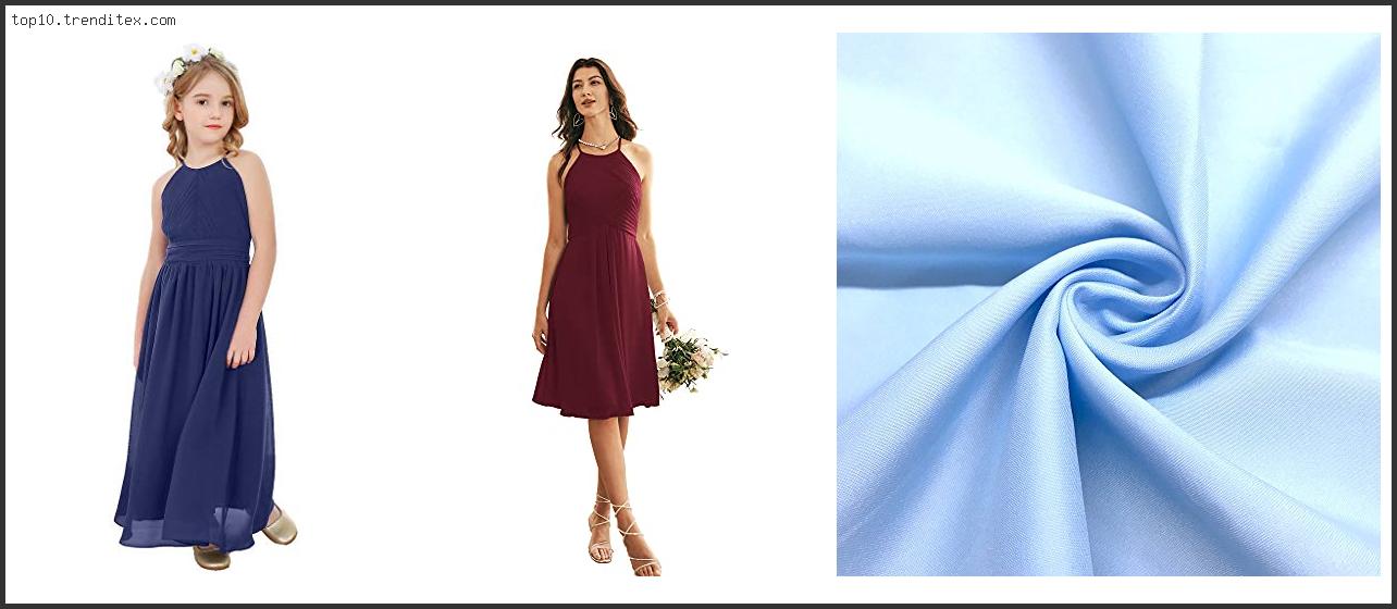 Best Fabric For Bridesmaid Dresses