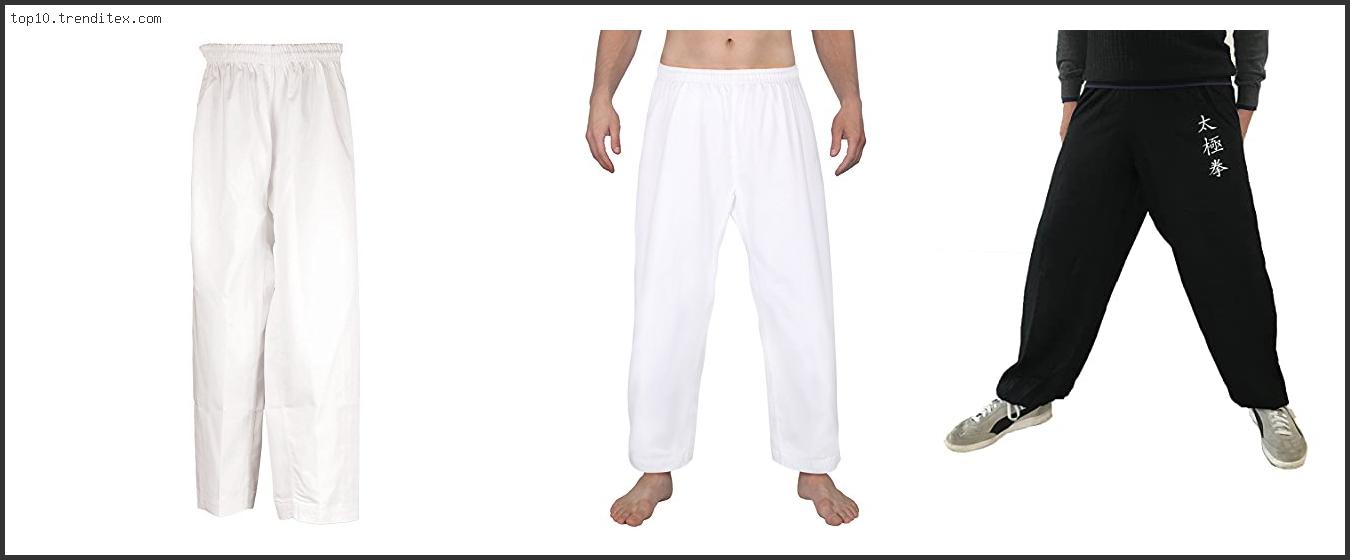 Best Pants For Martial Arts