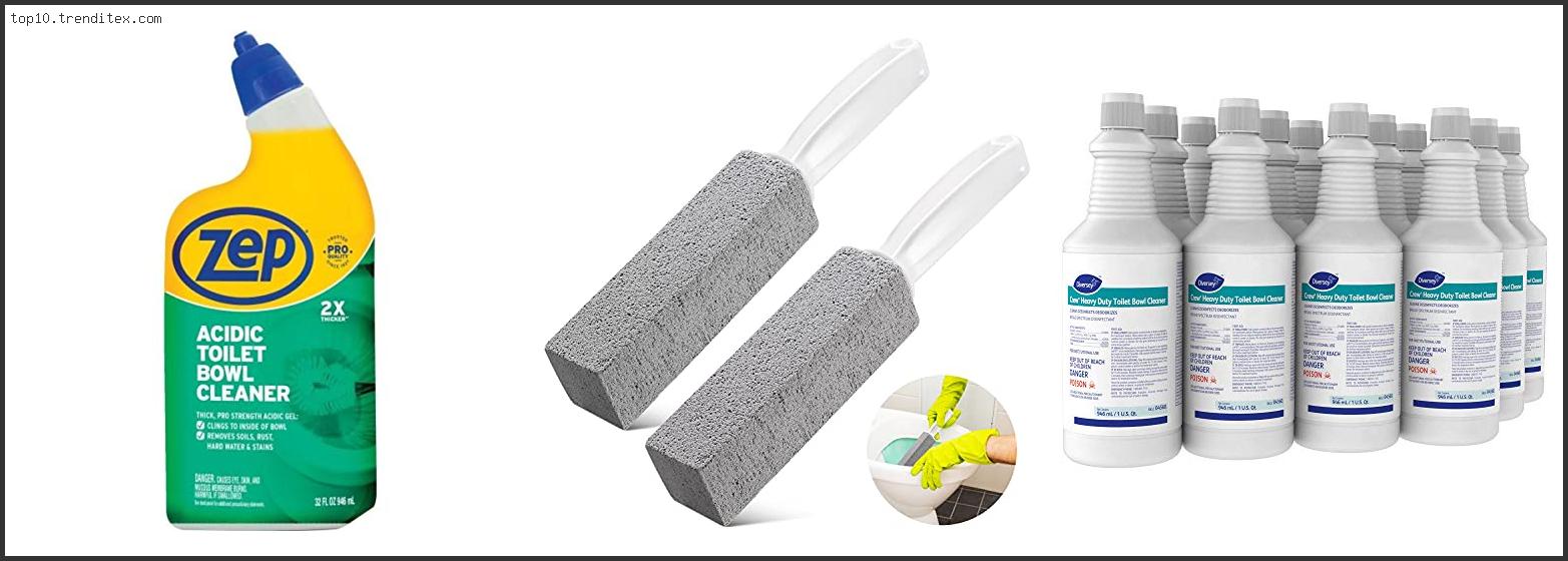 Best Toilet Bowl Cleaner For Rust Stains