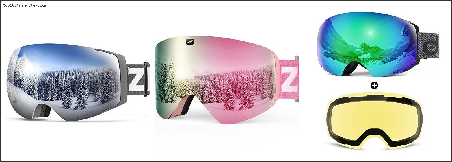 Best Ski Goggles With Magnetic Lenses