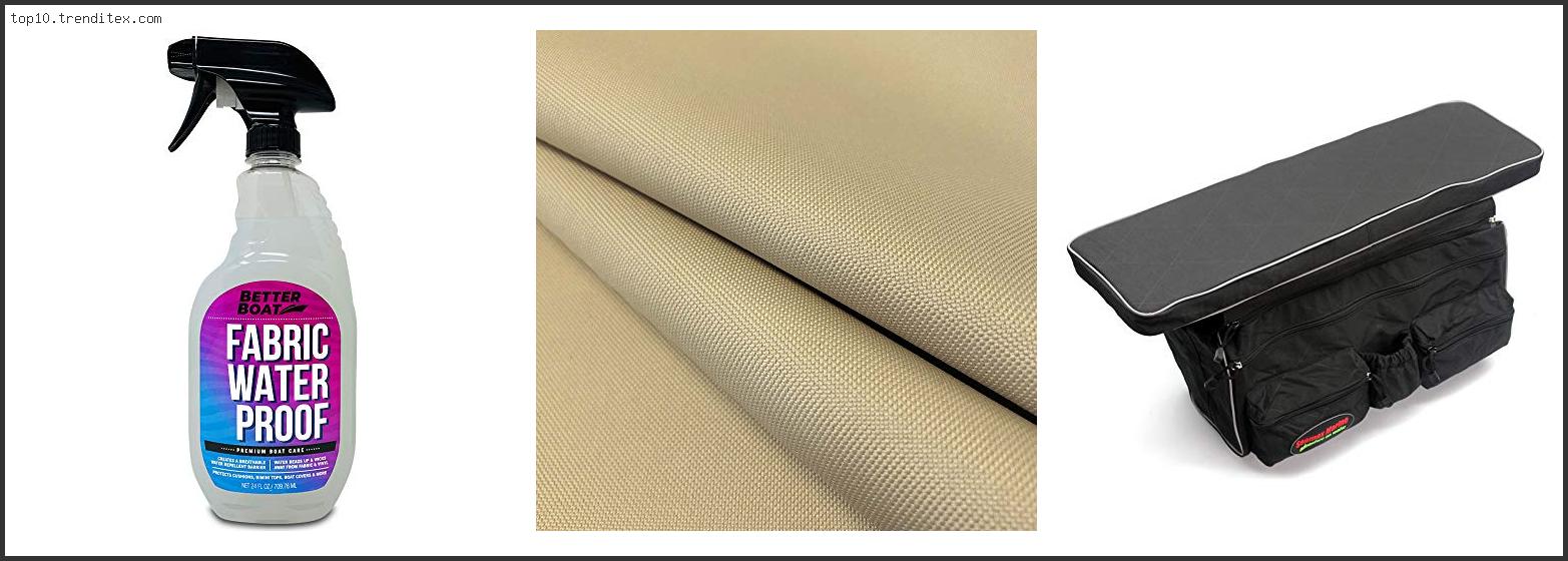 Best Fabric For Boat Cushions