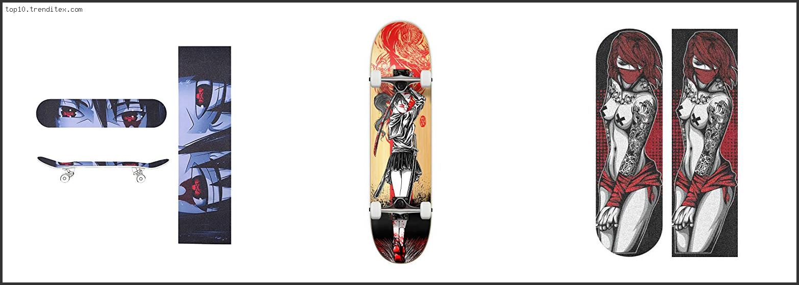 Best Anime Grip Tape Skateboard