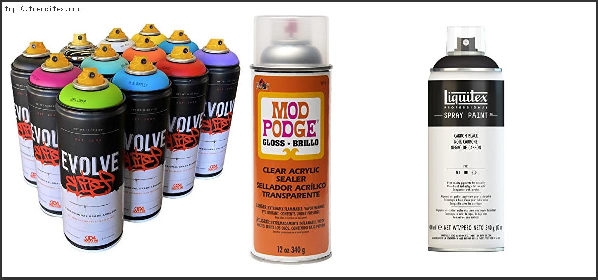 Best Spray Paint For Canvas Art