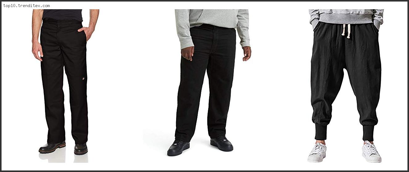 Best Baggy Black Pants Men