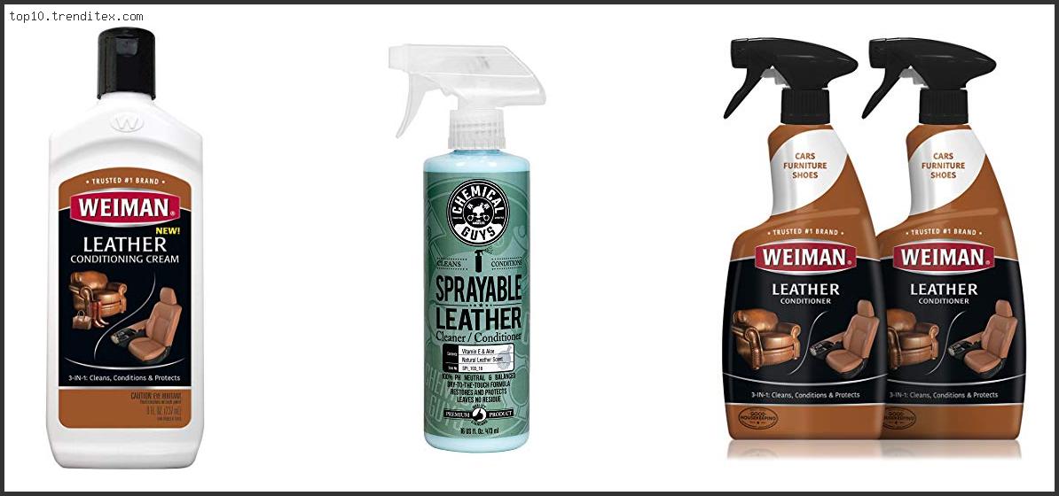 Best Leather Cleaner And Conditioner