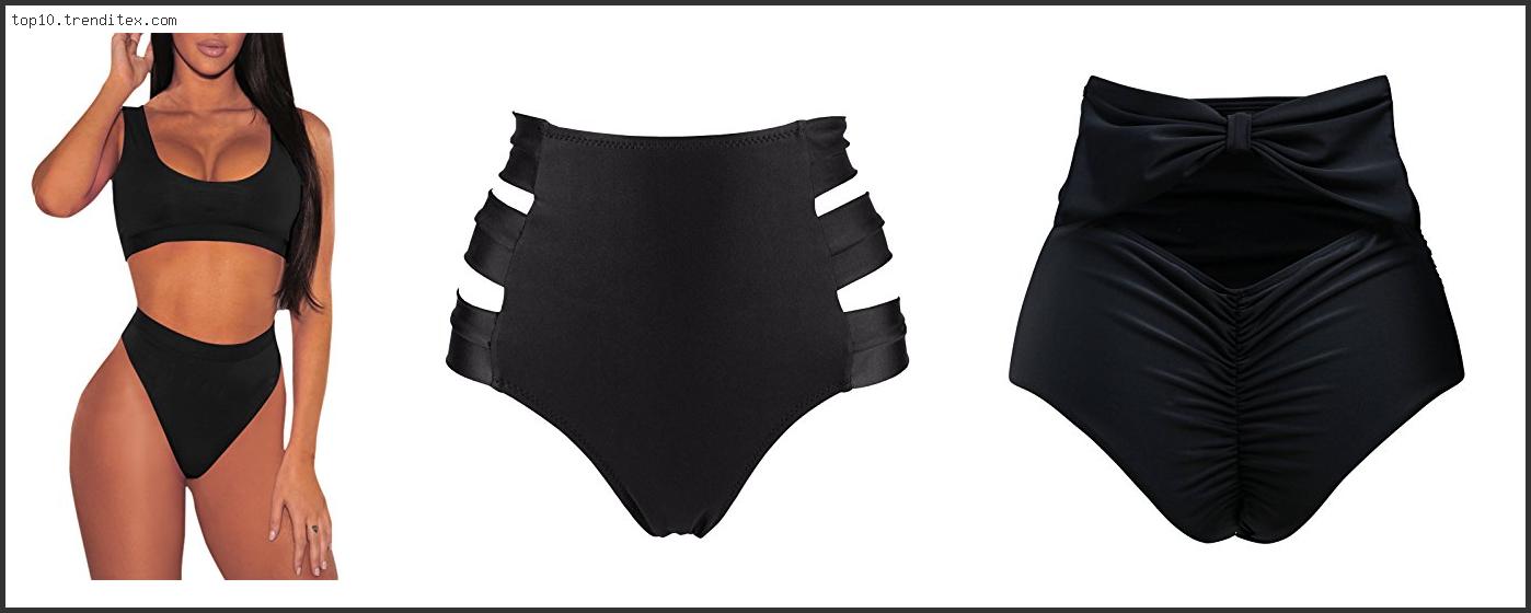 Best Cheeky Scrunch Swim Bottoms High Waist