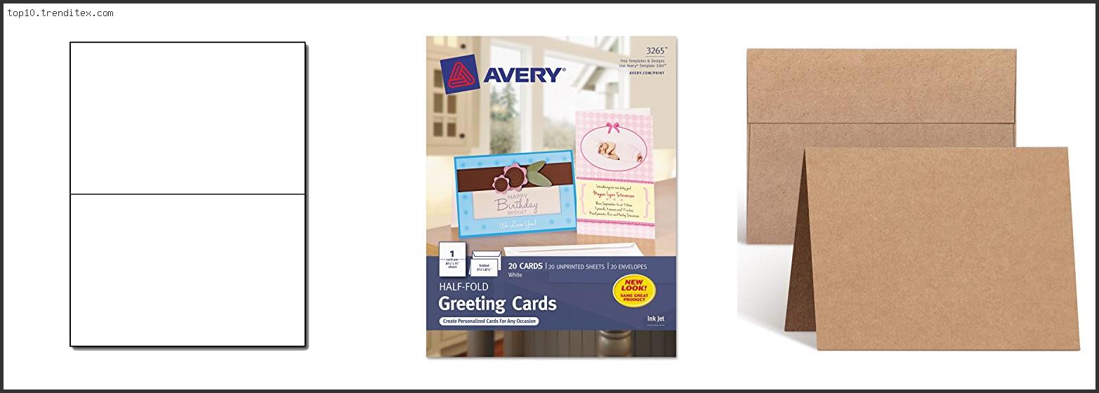 Best Cardstock For Greeting Cards