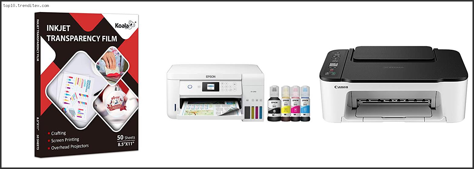 Best Inkjet Printer For Crafting