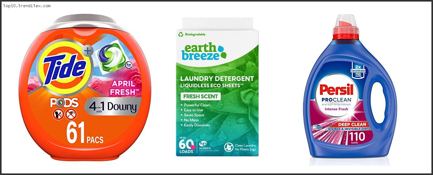 Best Detergent For Fresh Smelling Clothes