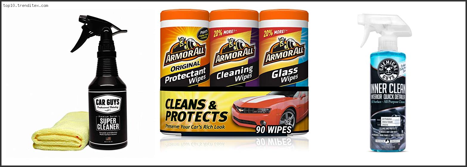 Best Interior Cleaner For Cars