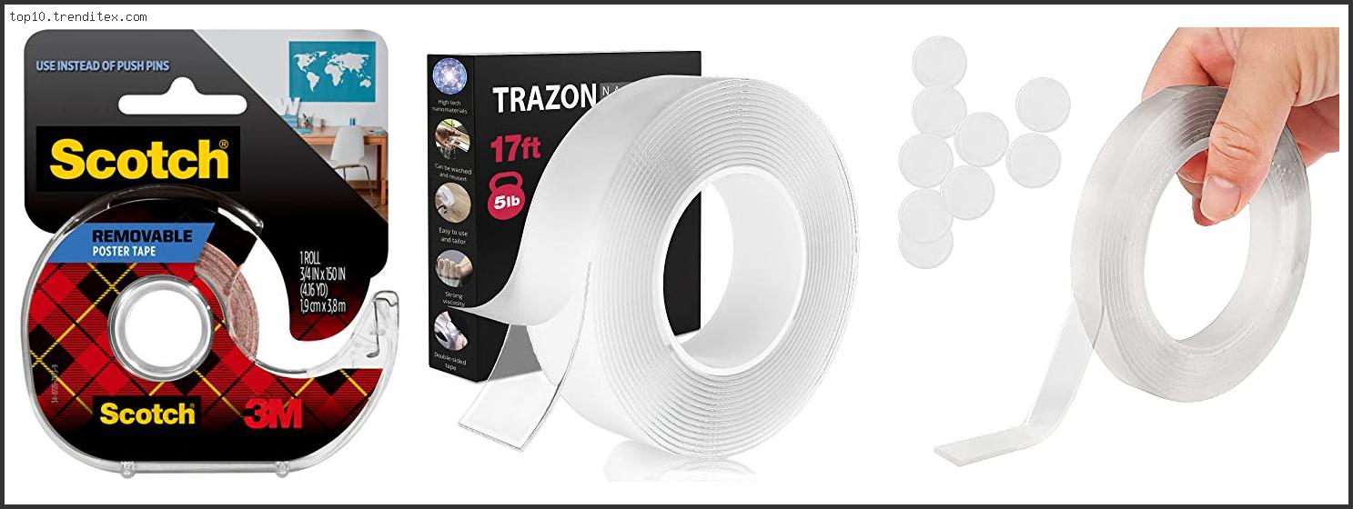 Best Double Sided Tape For Posters