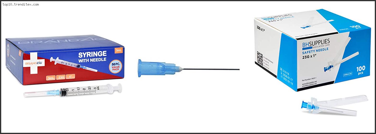 Best Syringe With Needle 23g X 1