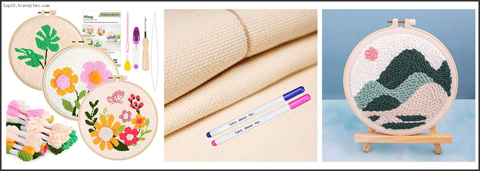 Best Fabric For Punch Needle