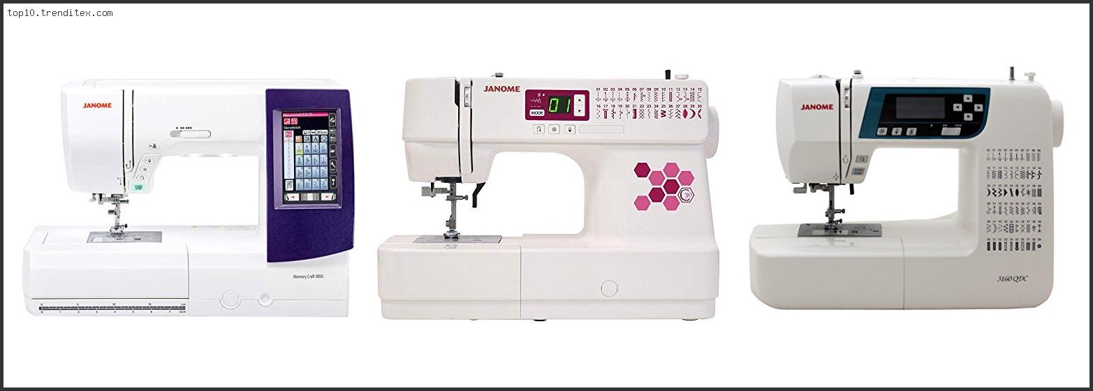 Best Janome Embroidery Machine