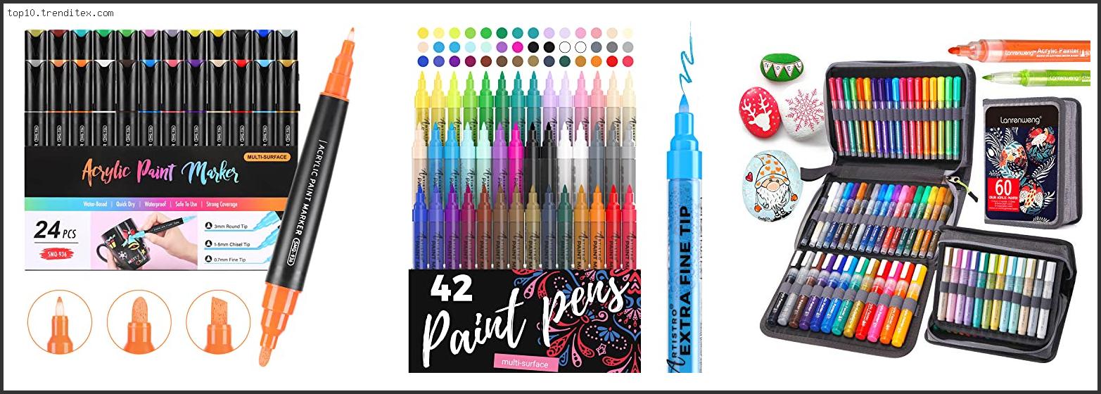 Best Acrylic Paint Pens For Fabric